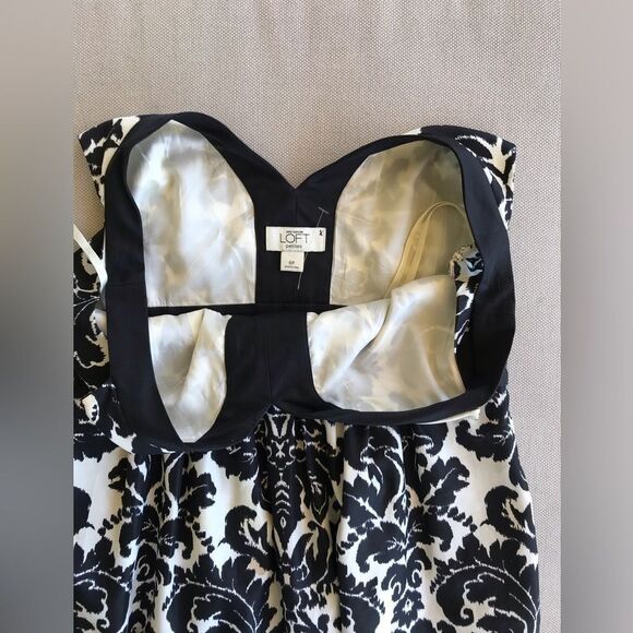 Ann Taylor LOFT Elegant Black and White Kids Dress - Picture 3 of 5